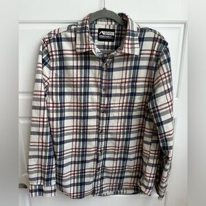 Mountain Khakis Men's Plaid Flannel Shirt Size Medium
